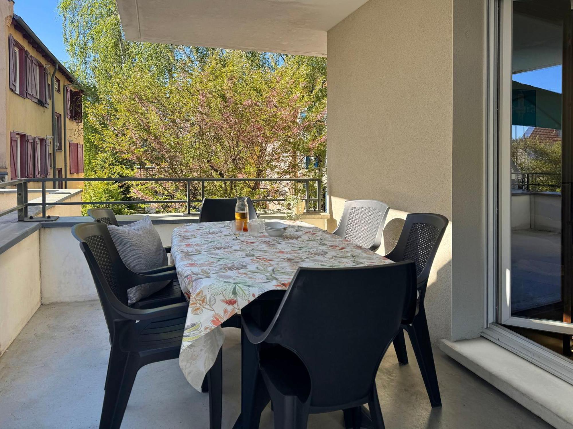 Joli 3P Avec Terrasse Et Garage Proche Centre Lägenhet Strasbourg Exteriör bild
