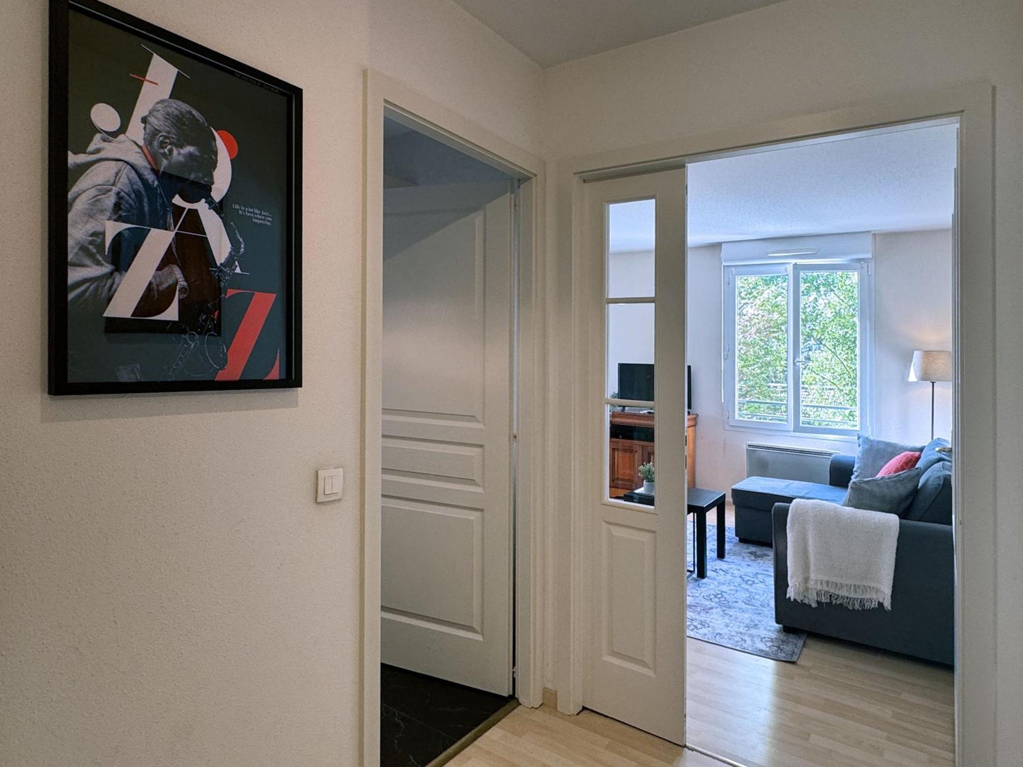Joli 3P Avec Terrasse Et Garage Proche Centre Lägenhet Strasbourg Exteriör bild